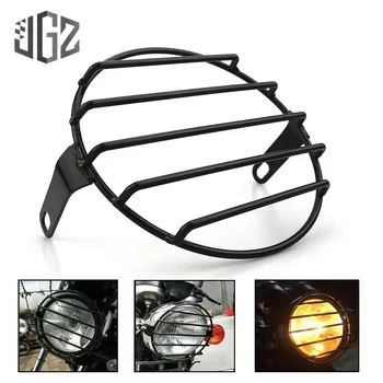 

6 inch Motorcycle Aluminum Universal Retro Round Headlight Net Protector Vintage Light Grill Lamp Cover Mesh For Honda Bobber CB