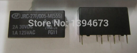 Горячая новинка JRC-27F/005-M JRC-27F 005-M JRC-27F/005 27F/005 5VDC реле DIP8 | Обустройство дома