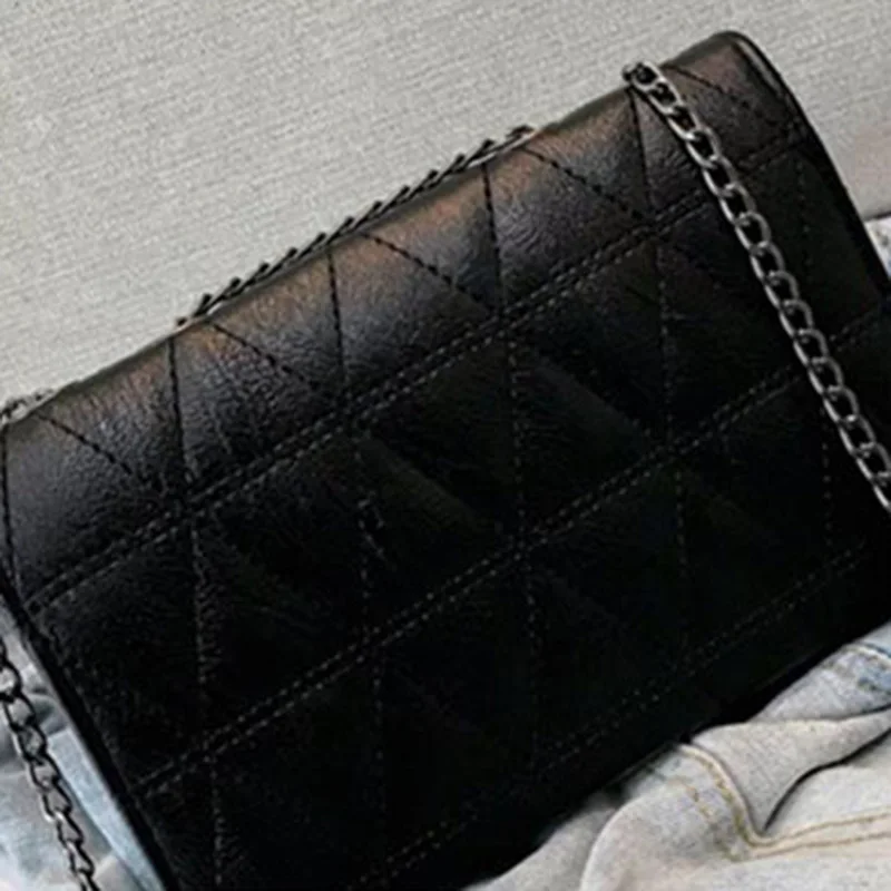 Women Winter Hot INS Popular Chain Shoulder Bags Fashion Travel Female Flap Mini Handbag PU Ladies Design Messenger Bolsa SS3481 (4)