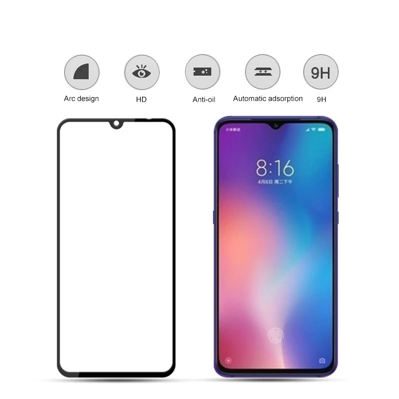 Для Xiaomi Mi 9 Mi9 6 39 9D 6D 5D полное клеевое покрытие закаленное стекло Защита для экрана
