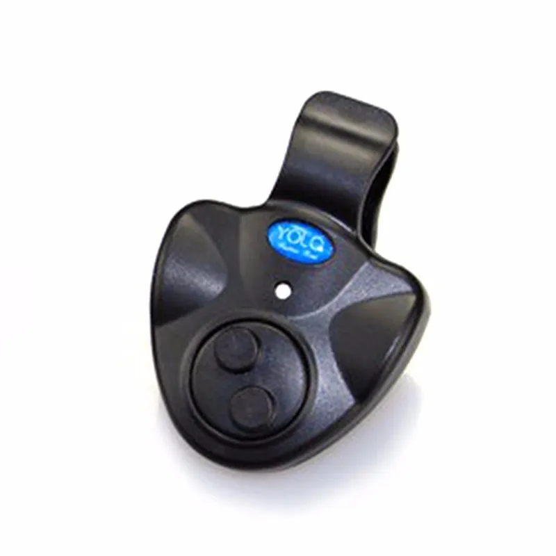Electronic Fish Bite Universal Fishing Alarm Finder Sound Alert LED Light Clip On Fishing Rod