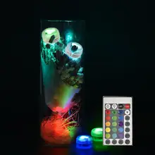 3 светодиодный цветной аквариум светодиодные фонари погружной аквариум декорат свет прозрачная Водонепроницаемая подводная электрическая лампа