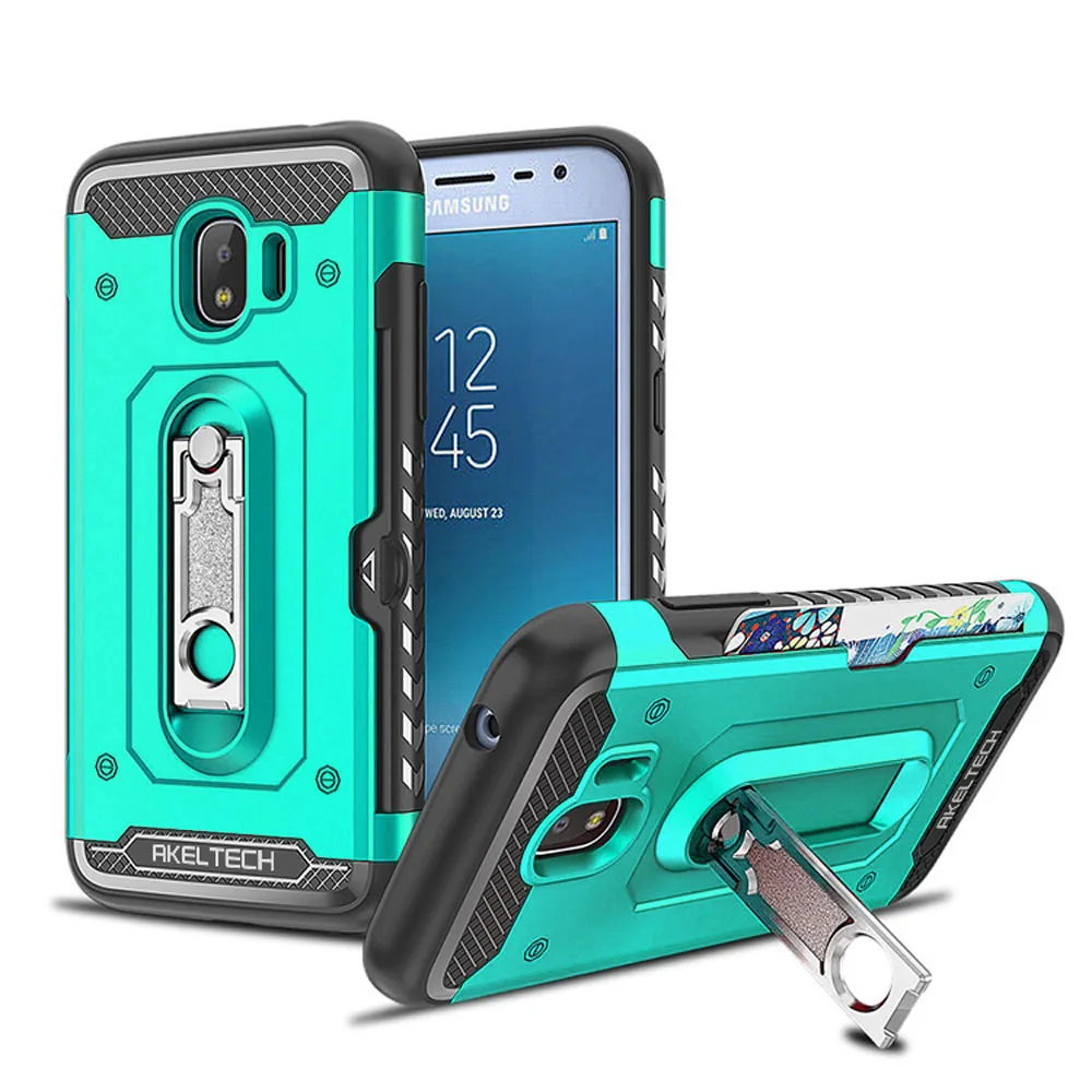 Для Samsung Galaxy S10/Plus/Note 9/J2 Pro 2018/J3 2018/J7 2018 металлический чехол с подставкой жесткая