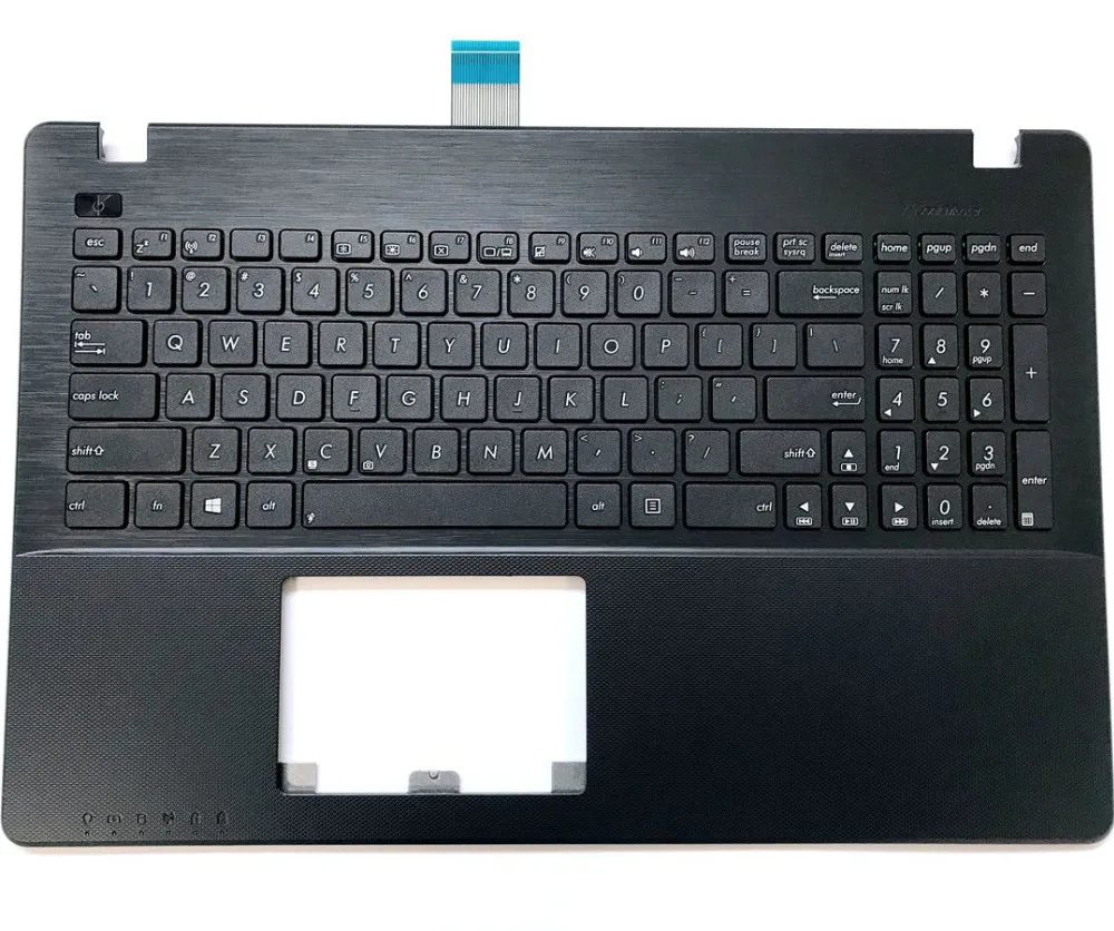 New US keyboard for Asus X550C X550CA X550CC X550CL with black palmrest