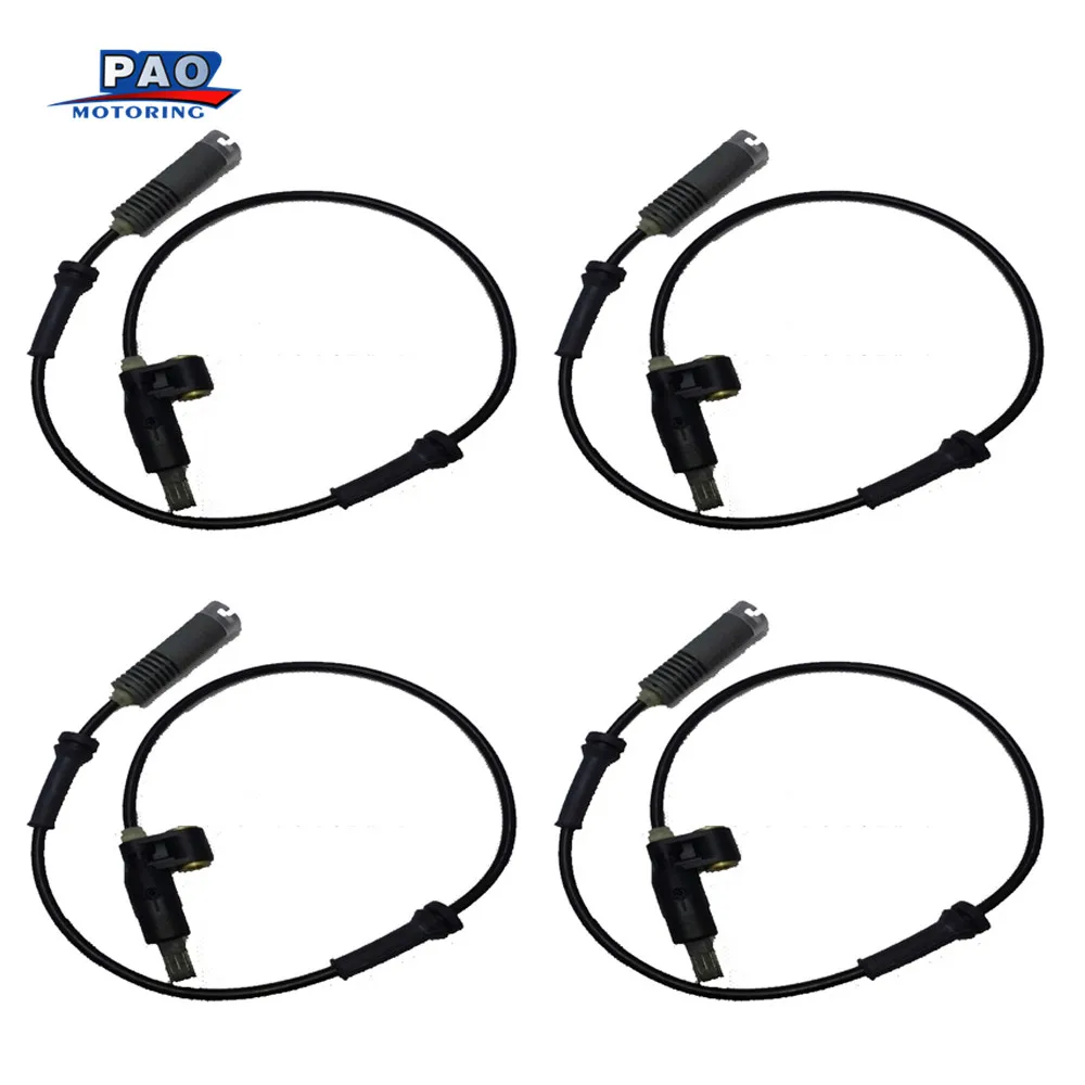 4PC ABS Wheel Speed Sensor Front Left/Right For BMW Z3 M3 E36 323is