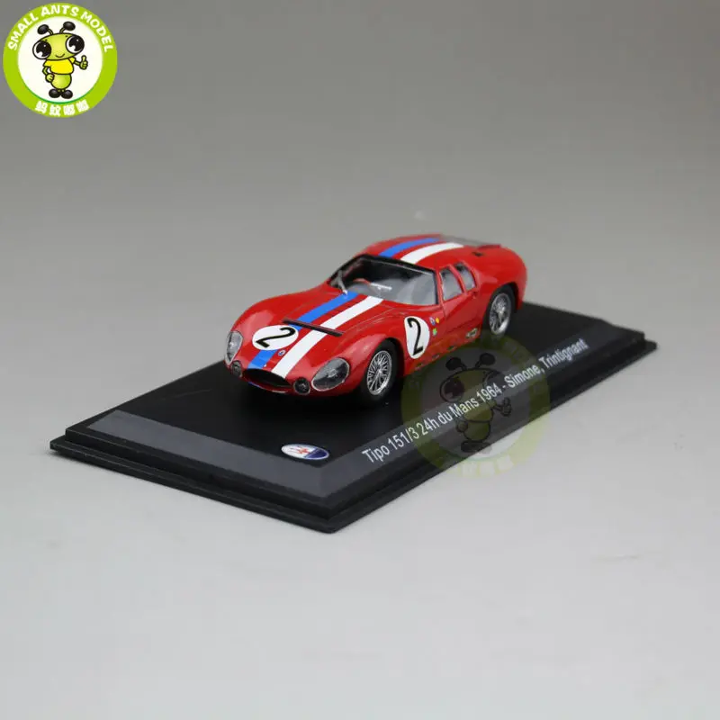 

1/43 Maserati Tipo 151/3 24h du Mans 1964 No.2 LEO Model Diecast Model Car
