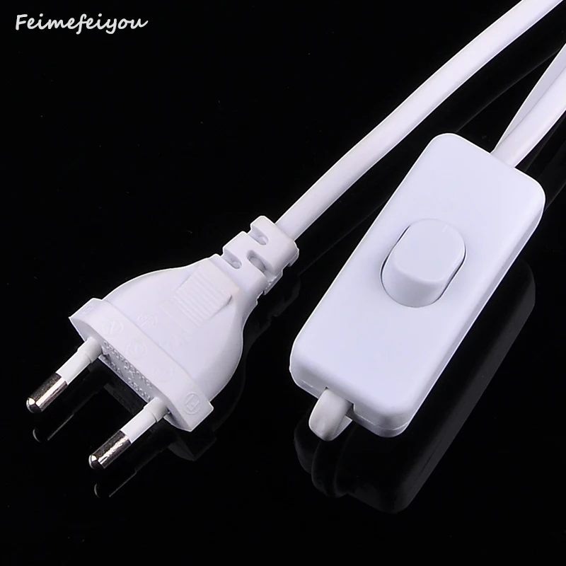 

1.8M Black White Transparent Switch Cable Light Modulator Lamp Line Controller For Table wall lamp Electricity wire