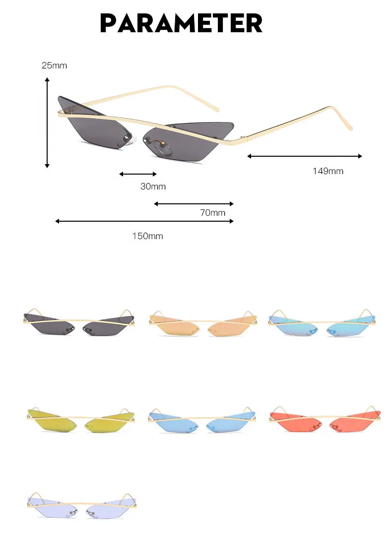 Роскошные солнцезащитные очки "кошачий глаз" для женщин, крутые Брендовые женские солнцезащитные очки, Ретро стиль, металлическая оправа, зеркальные женские очки, трендовые треугольные очки