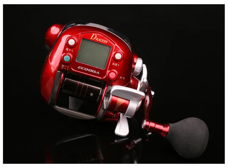 Carretel de Pesca Eixo da Força Roda de Pesca Frete Grátis Contagem Elétrica Roda Trolling 7000 Série 7 Pesca 30kg Digital 10 Frete grátis contagem elétrica roda trolling carretel