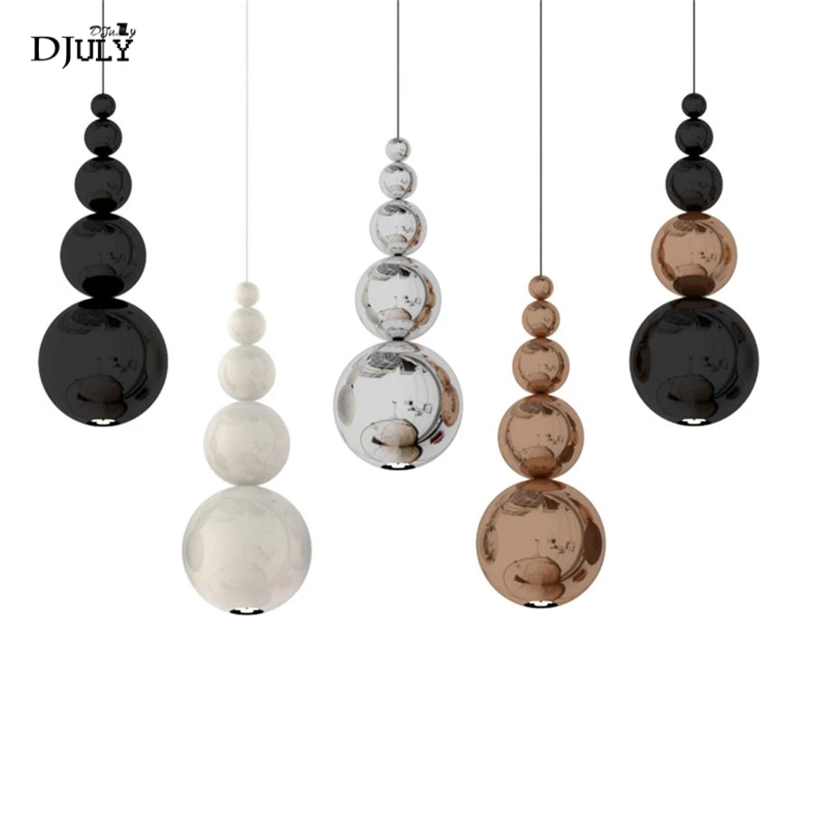 

postmodern Sugar-coated haws led pendant lights for villa clothing store living room lamp luxury hotel hanging light fixtures