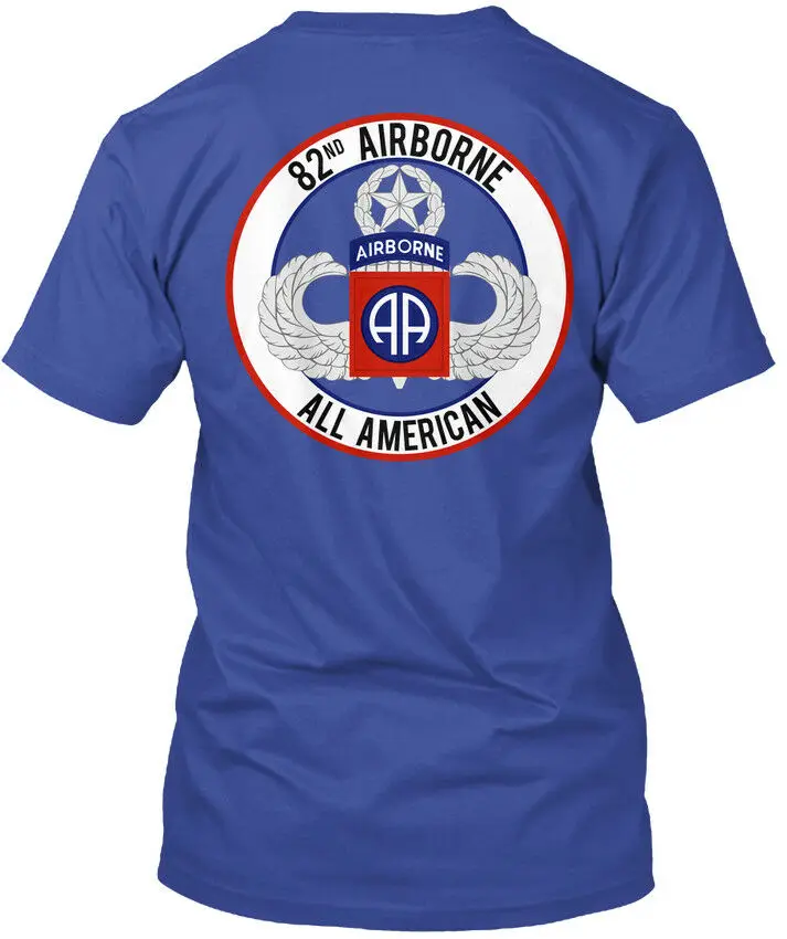 

2019 Funny 82Nd Airborne Master - Aa 82 Nd All American Tee T-Shirt Double Side Unisex Tee