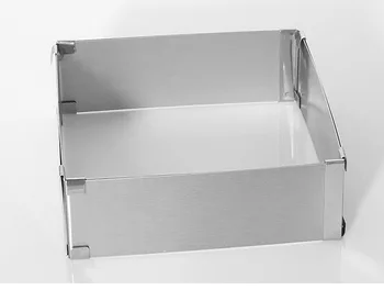 

1PC Stainless Steel Square Shape Mousse Cake Ring Adjustable Mousse Cake Mold Baking Accessories KX 176
