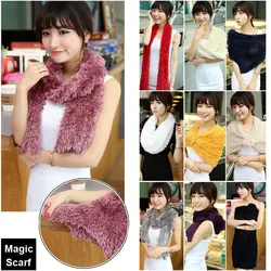 Топ Горячая сплошной Тайвань Волшебные шарфы Для Женщин Цветные шали пашмины Multi функциональные шарфы