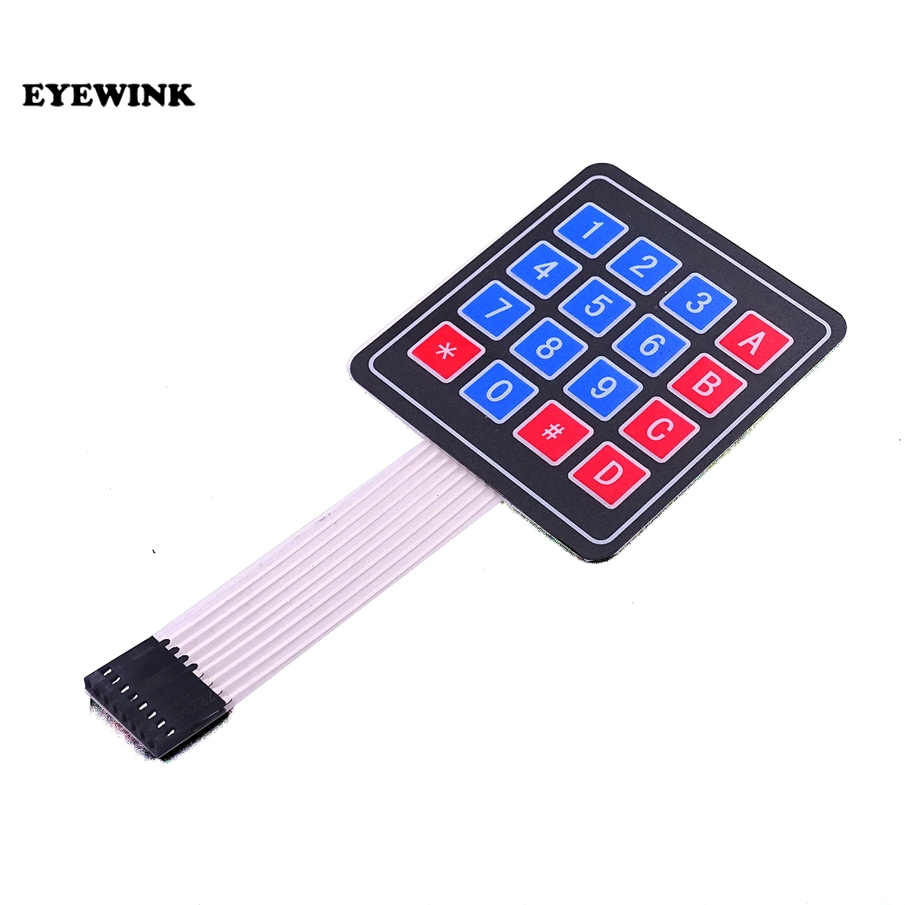 

100PCS 4*4 Matrix Array/Matrix Keyboard 16 Key Membrane Switch Keypad