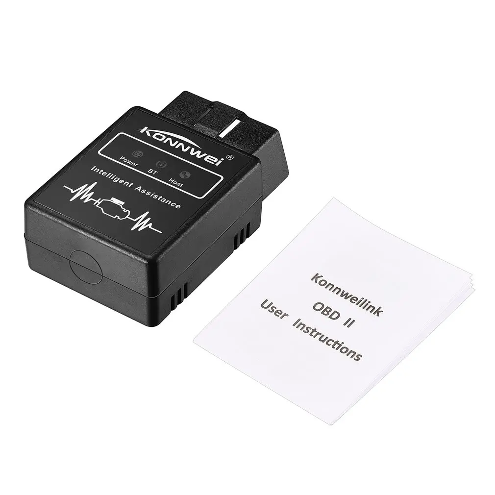 

High precision KW912 ELM327 OBD2 Automobile engine fault diagnosis instrument full protocol 12V Auto Detecting Scanner