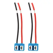 2 x H7 керамический головной светильник лампочка провод разъем розетка для автомобиля