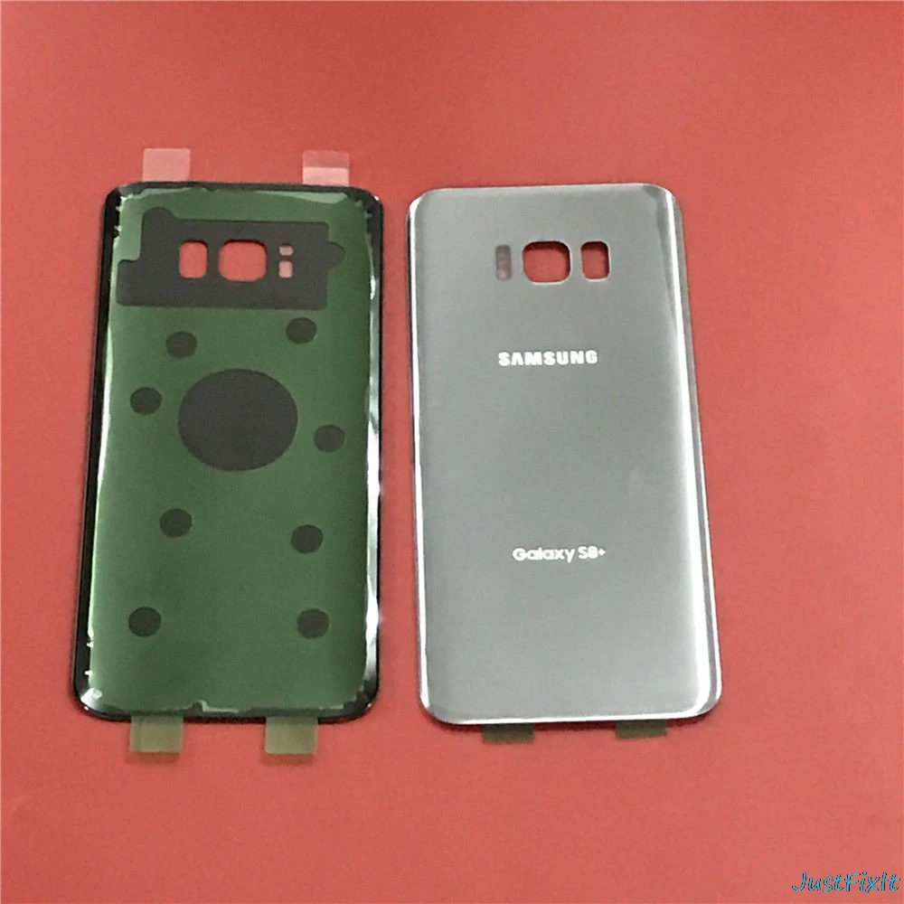 Для SAMSUNG Galaxy S8 S8 plus G955f G955U G950F G950A G950 задняя крышка батарейного отсека задняя стеклянная крышка Корпус чехол Замена батарейного отсека