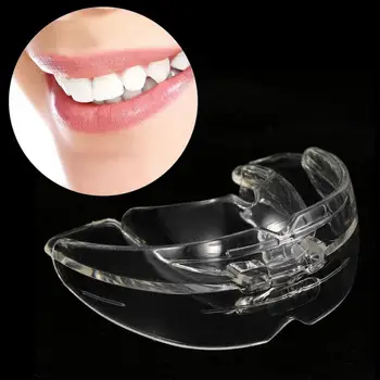 

Invisible Orthodontic Braces Dental Mouthguard Straighten Teeth Tray Dental Orthotics Retainer Crowded Irregular Teeth Corrector