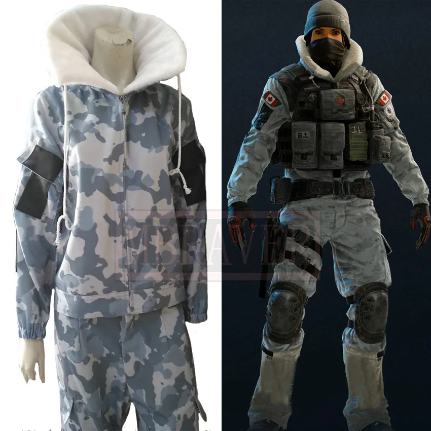 Костюм для косплея Rainbow Six Frost Tina Lin Tsang униформа любого размера|Игровые костюмы| |
