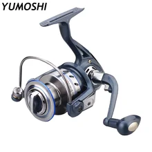 12+ 1bb Предварительная загрузка Катушка для спиннинга 5,5: 1 высокоскоростной металлический Катушка для спиннинга металлическая шпуля Катушка для спиннинга