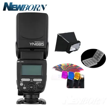 

YONGNUO GN60 YN685 Wireless TTL Flash Speedlite HSS 1/8000 for Canon Nikon support YN560IV YN560-TX RF605 RF603 II YN685C YN685N
