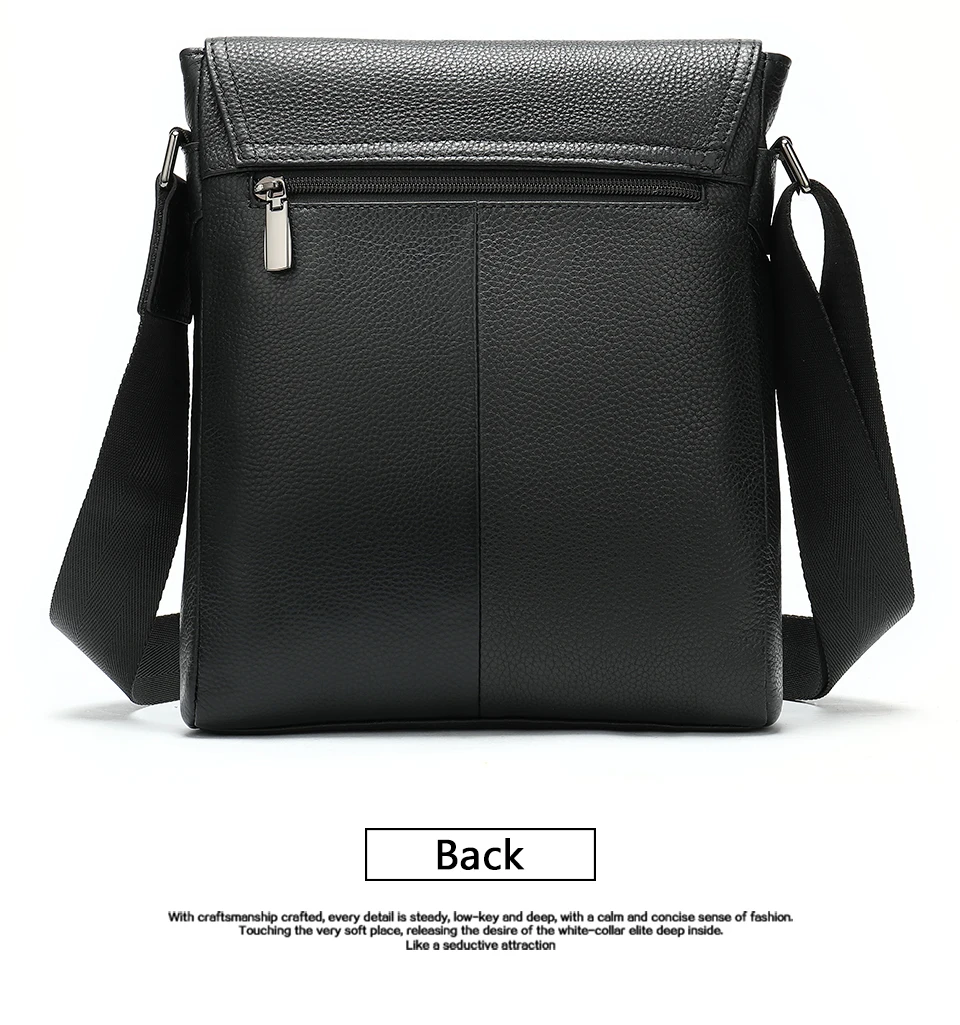 8 Famous Brand Leather Messenger Men's Shoulder Bag Male Casual Business Crossbody Tote Bags for Men Small Flap Handbag bolsas