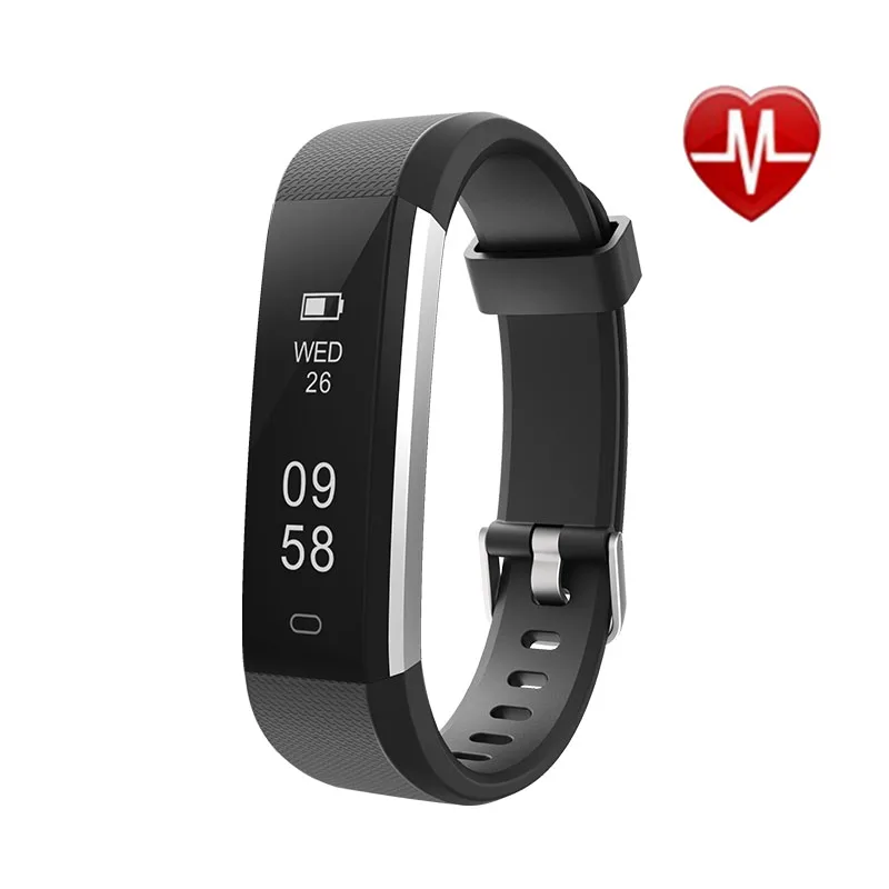 

Fitness Tracker with Heart Rate Monitor,Slim Sports Activity Tracker Watch,Waterproof Pedometer Watch with Sleep Monitor,Step