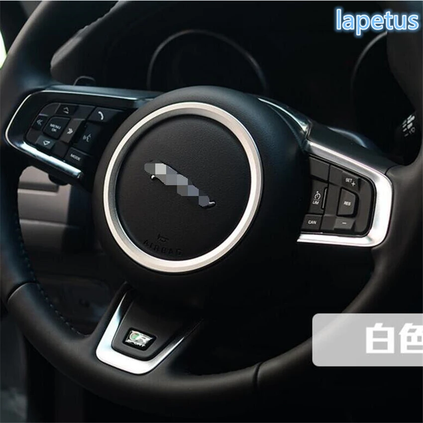 Чехол на руль Lapetus матовый/красный/синий подходит для Jaguar XF 2016 2017 2018 2019|Лепнина