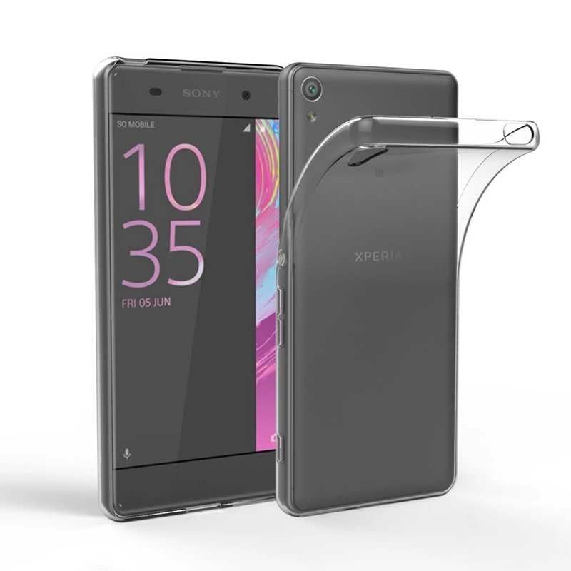 Мягкий ТПУ чехол для телефона sony Xperia X XA Performance F3111 F3112 XZ1 XZ3 XZ2 XZ Premium XA2 Ультратонкий Прозрачный чехол