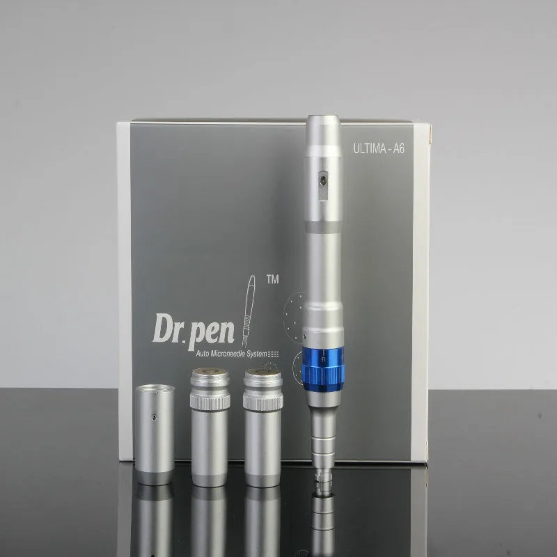 Novo sem Fio Mais Caneta Elétrica Poderosa Ultima a6 Microneedle Meso Recarregável 2020 dr 5 Rolo do derma