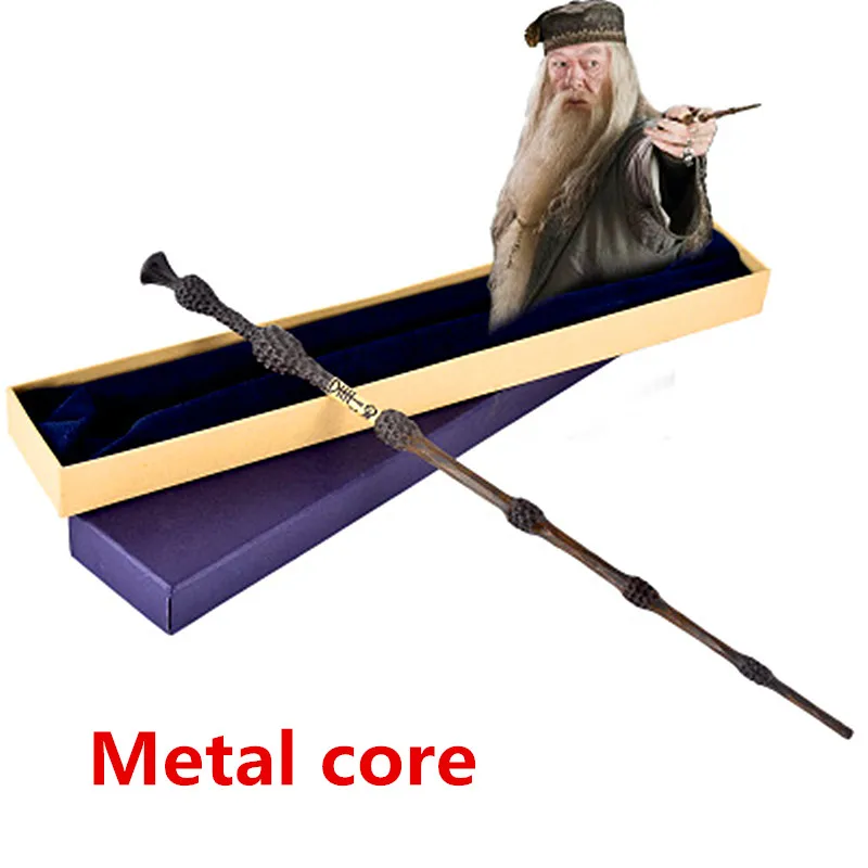 Harry Potter magic Wand With Gift Box Packing Metal-Core Magic Wand For Children Cosplay Harry Potter Magical Wand Harry Potter magic Wand With Gift Box Packing Metal-Core Magic Wand For Children Cosplay Harry Potter Magical Wand