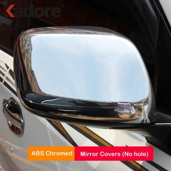 

For Toyota Land Cruiser J200 2008 2009 2010 2011 ABS Chromed Side Door Rearview Mirror Cover Trims Car Exterior Accessories