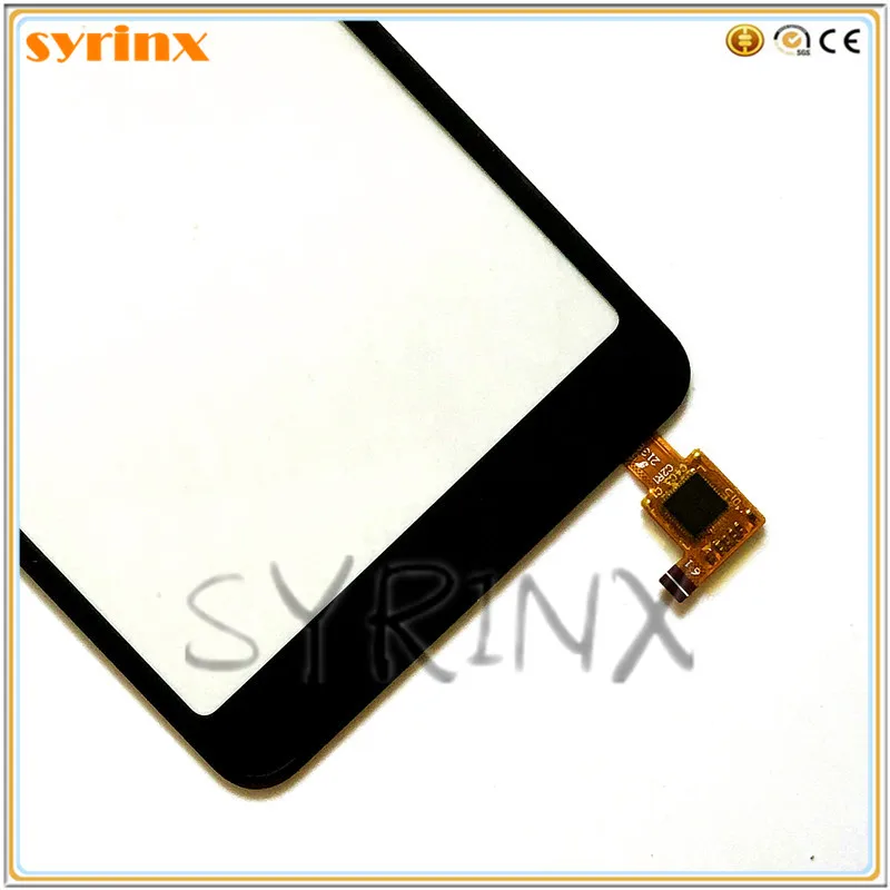 Syrinx с лентой сенсорный экран дигитайзер панель сенсорный экран сенсор Переднее стекло объектив для BQ BQ-5508L BQ 5508 BQS 5508L BQS 5508