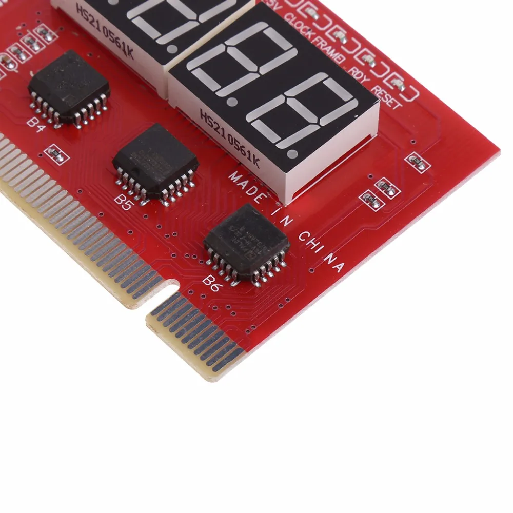 Новый компьютерный анализ PCI открытка материнская плата светодиодный 4 разрядный