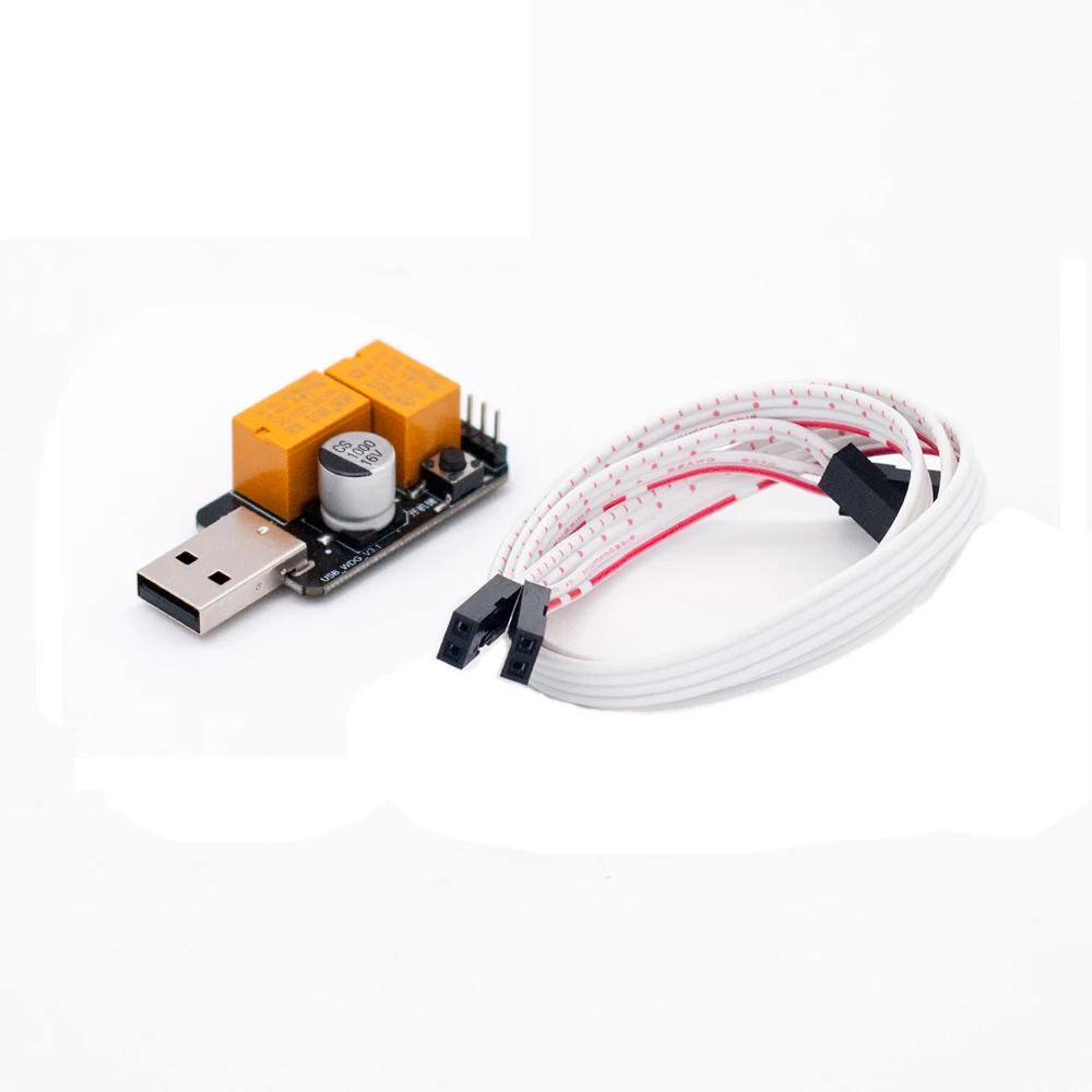 Горячая Распродажа 2018 USB карта Watchdog модуль таймера одна кнопка загрузки синий