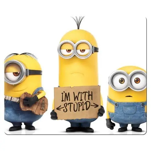 

Game Mousepad Cloth Rubber Aiming Precision Durable Minions Doormat Cartoon Door Mat Personality 2018 Hot Cartoon Design