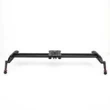 Famous Professional travel portable Alloy aluminum 60cm camera slider design video dolly track jib 60cm slr rail diy dslr