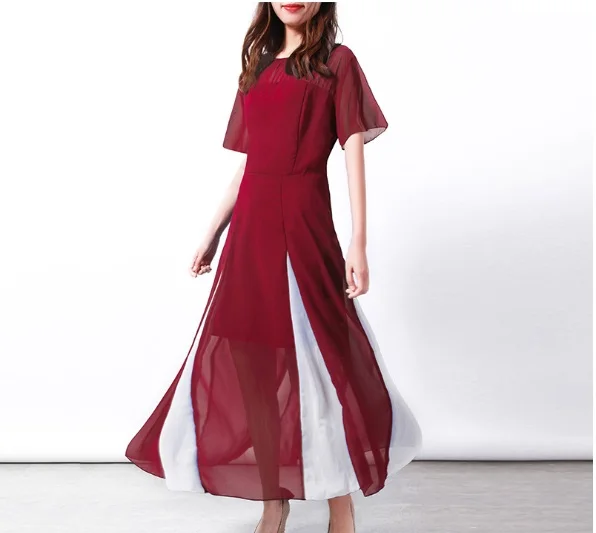 

Summer Dress 2018 New Fashion Women 'S Clothing Sexy Party Dress Summer Style Casual Sheath O -Neck Long Sleeve Vestidos