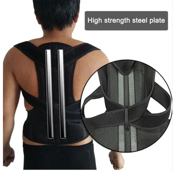 

Adjustable Belt Women Men Posture Corrector Therapy Posture Orthopedic Shoulder Pain Lumbar Corset Back Brace Belt Straps