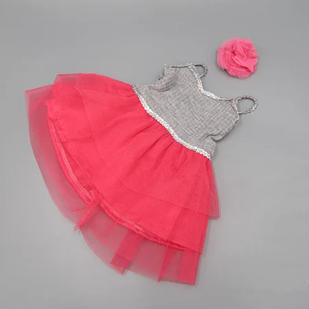 Детская Одежда для куклы подходит 43 см игрушка Новорожденные куклы и американская кукла розовый плащ - Цвет: M--159