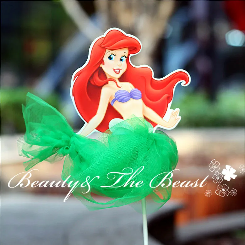 Mermaid Cake Topper Mermaid Cake Topper