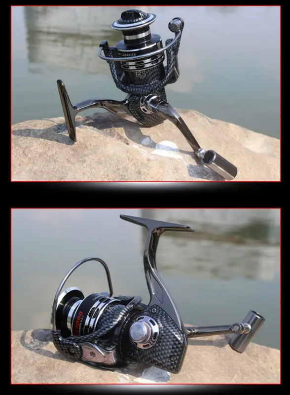 FDDL рыболовные катушки 12+ 1 BB шариковый подшипник 5,2: 1 Передаточное отношение алюминиевое предварительно загруженное спиннинговое рыболовное колесо 2000-7000 серия