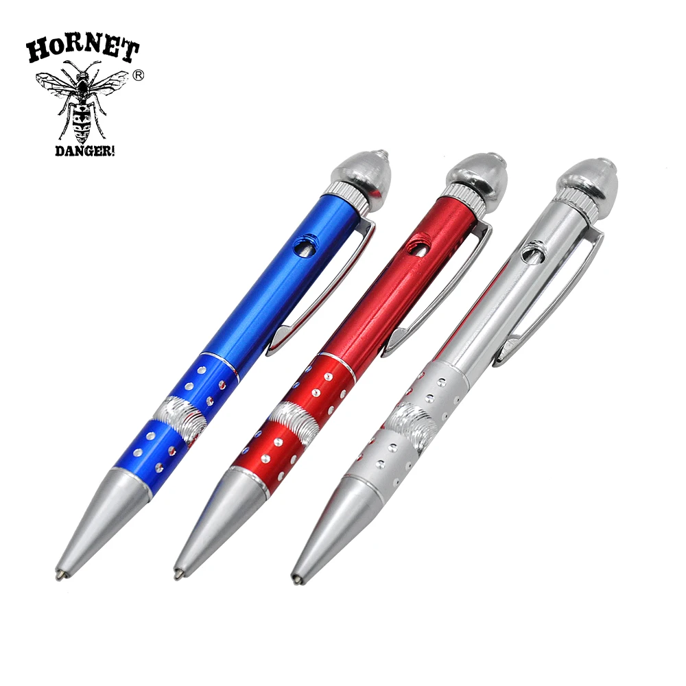 1 X Ball point Pen Pipe Metal Smoking Pipe Aluminum Smoke Tobacco Pipe