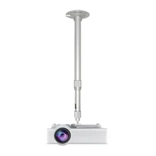 Aluminum Alloy Mini LED DLP Projector Ceiling Mount Bracket 20cm to 40cm adjustable Universal Screw 6mm type Flex Two Section