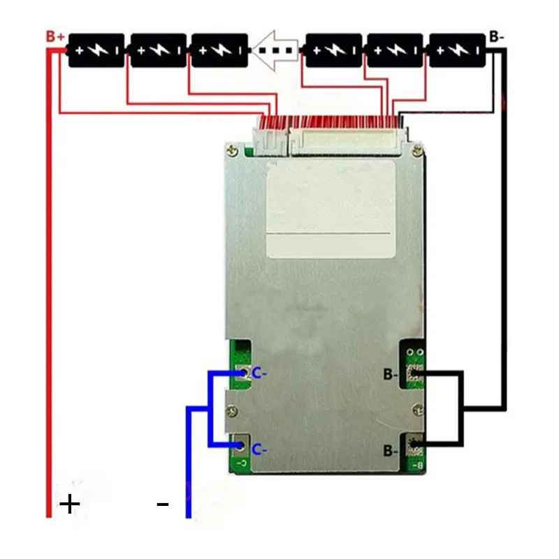 17 S 35A BMS доска литиевый блок питания защиты доска 18650 полимер 3,7 в электромобиль литиевая батарея защиты доска