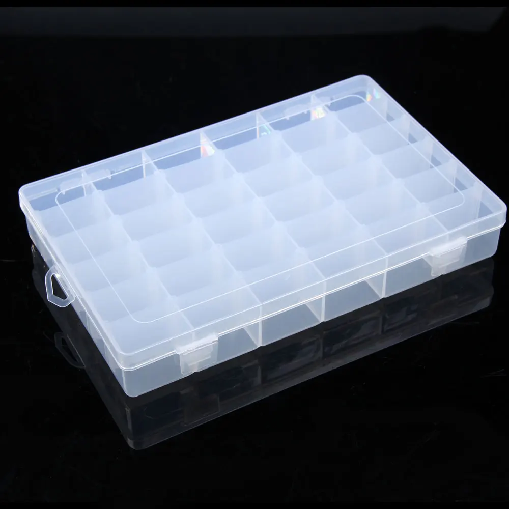 Пластиковый органайзер для косметики 36 ячеек|grid storage box|plastic boxstorage container |
