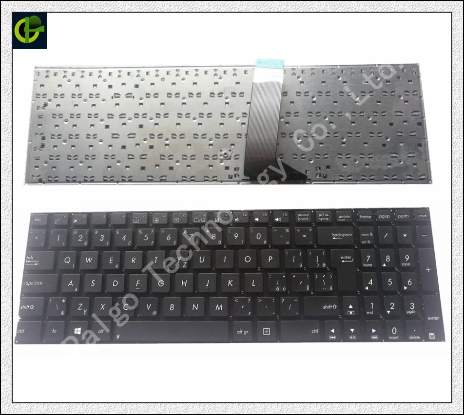 Чешская Клавиатура для ноутбука ASUS X551 X551CA X551MA S500 X502 X502CA X502A X502U X502EI X502X S500CA CZ