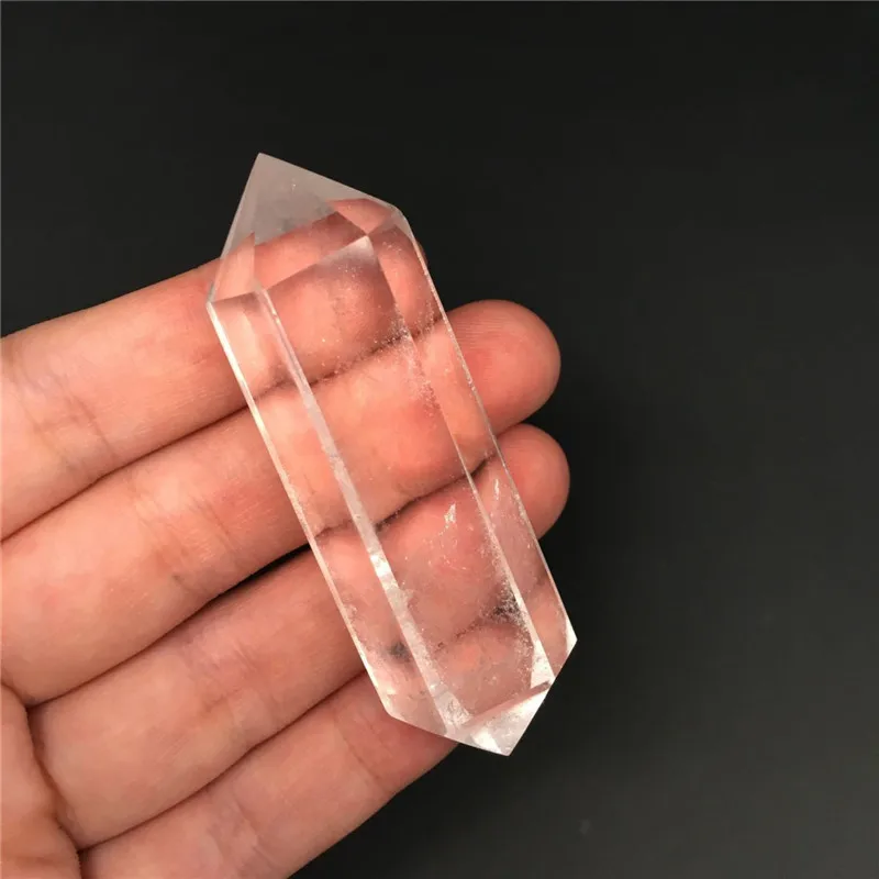 3 шт. AAA+ натуральные камни и кристаллы двойной точки палочки кристалл кварца для исцеления камней