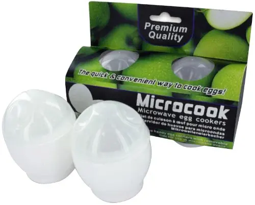 Por Egg Cooker Microwave Lots 2 In A Pack Microcook Microwave Egg Cooker Poacher Boiler China Mainland