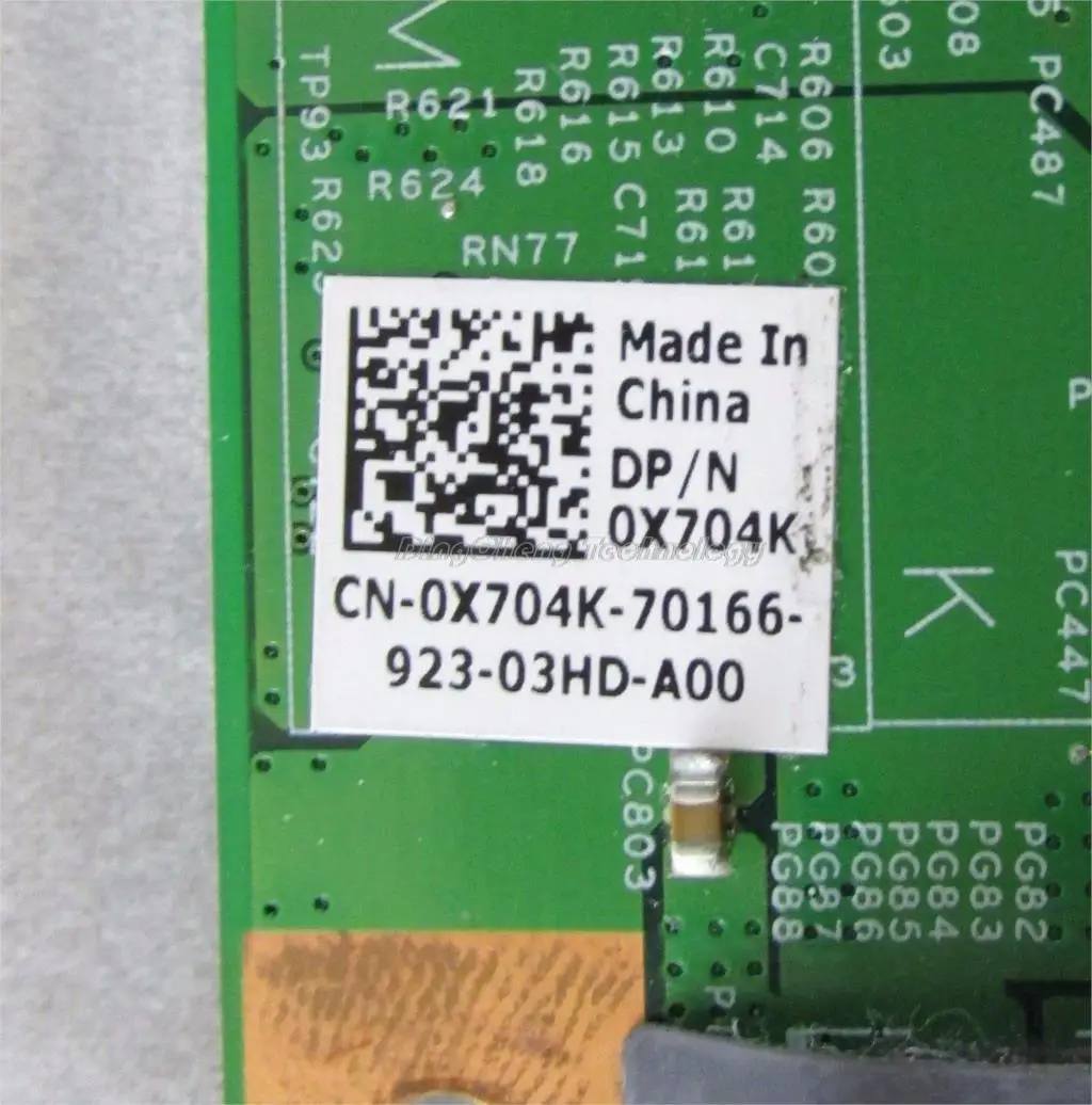 اللوحة لابتوب dell E5500 0X704 K CN-0X704K 48.4X802.021 GM45 DDR2 المتكاملة بطاقة جرافيكس